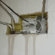 Штробление стены под нишу для дренажной помпы Electrolux 150х70 мм. (Бетон)
